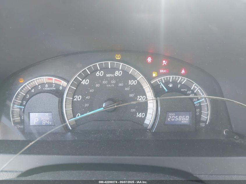 2012 Toyota Camry Se VIN: 4T1BF1FK1CU524448 Lot: 42200374