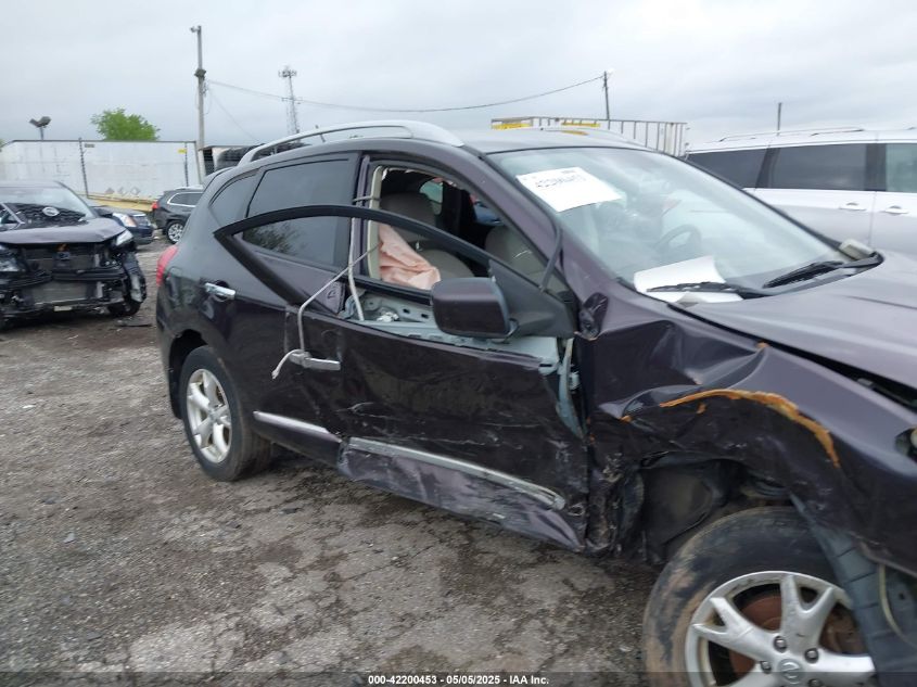 2011 Nissan Rogue Sv VIN: JN8AS5MV7BW266654 Lot: 42200453