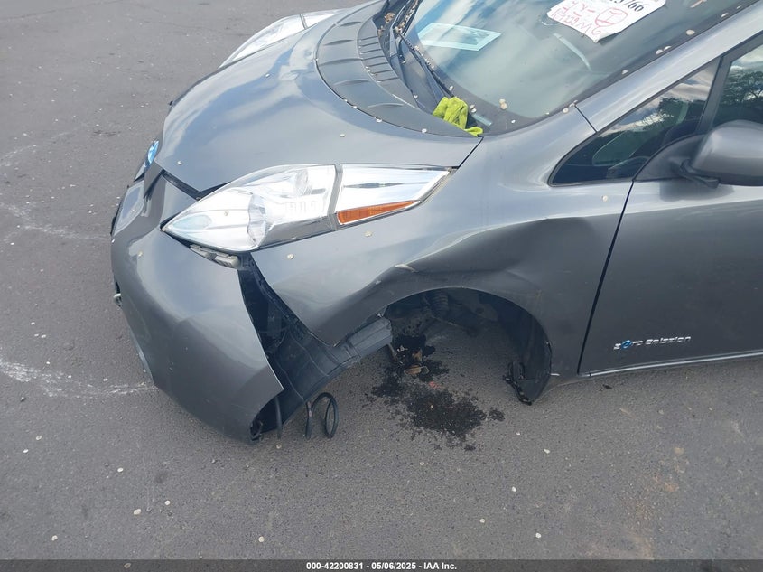 2015 NISSAN LEAF S - 1N4AZ0CP8FC313734