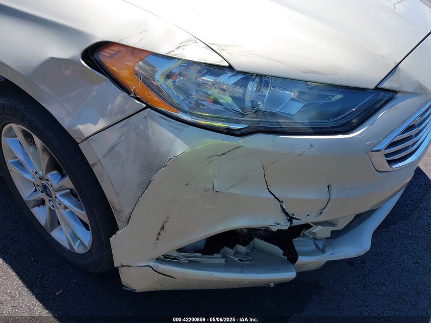 2017 FORD FUSION VIN: 3FA6P0H7XHR164901