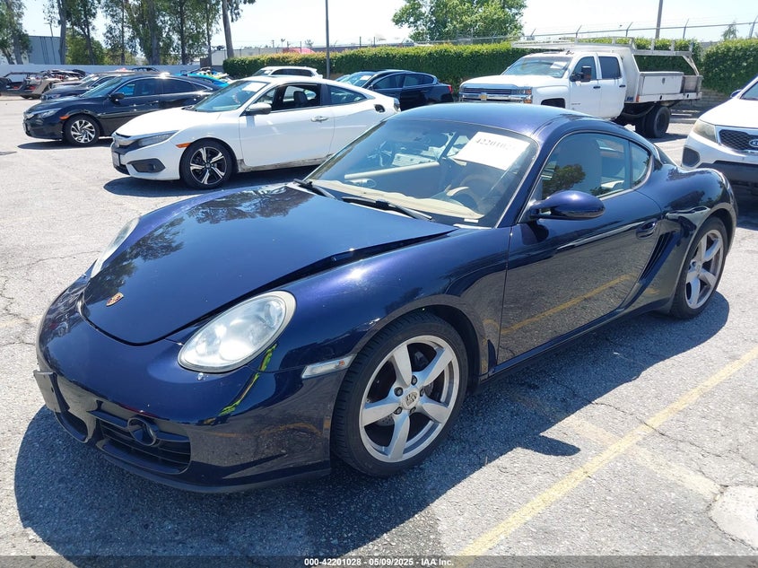 2007 PORSCHE CAYMAN VIN: WP0AA29837U762585