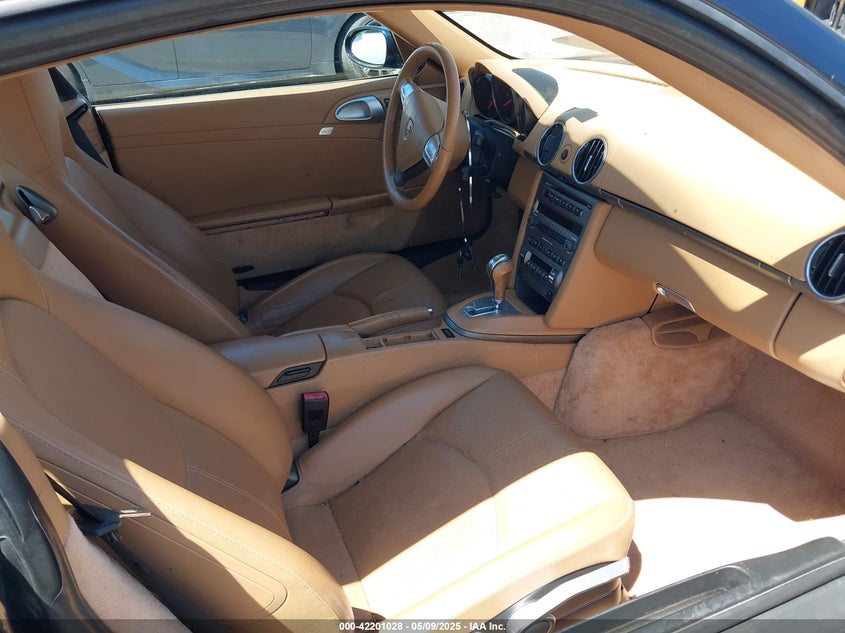 2007 PORSCHE CAYMAN VIN: WP0AA29837U762585