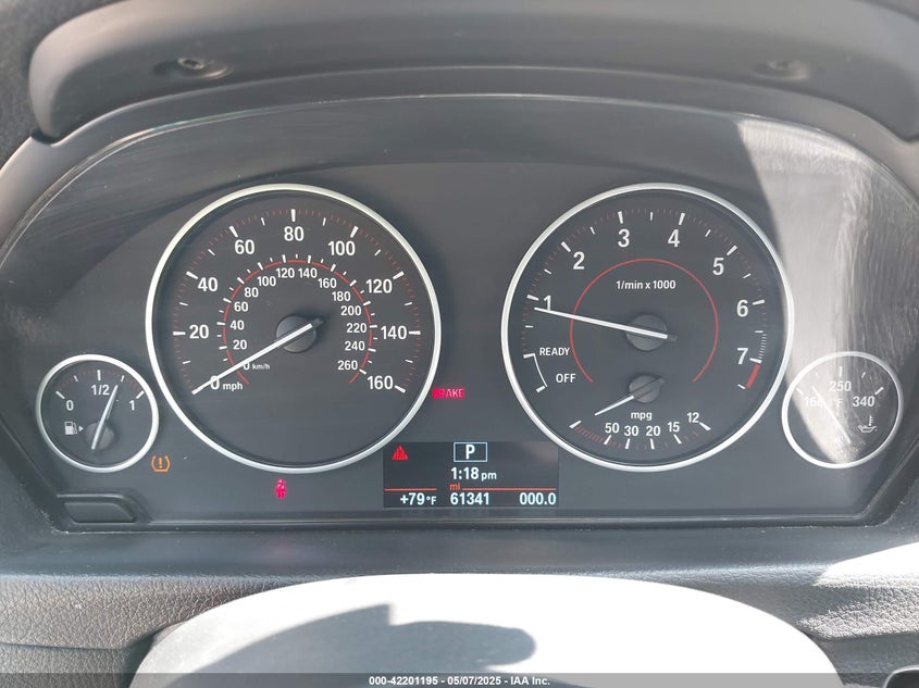 2016 BMW 328I VIN: WBA8E9G59GNU28461