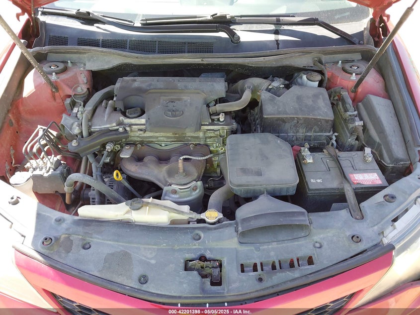 2012 TOYOTA CAMRY VIN: 4T1BF1FK0CU628879