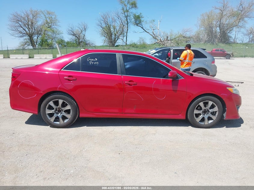 2012 TOYOTA CAMRY VIN: 4T1BF1FK0CU628879