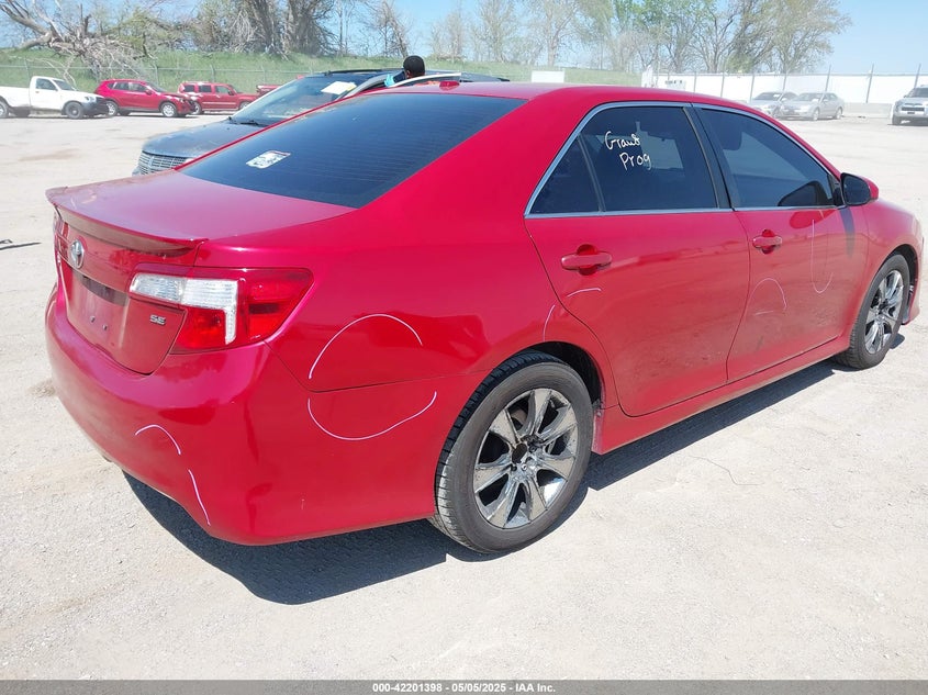 2012 TOYOTA CAMRY VIN: 4T1BF1FK0CU628879
