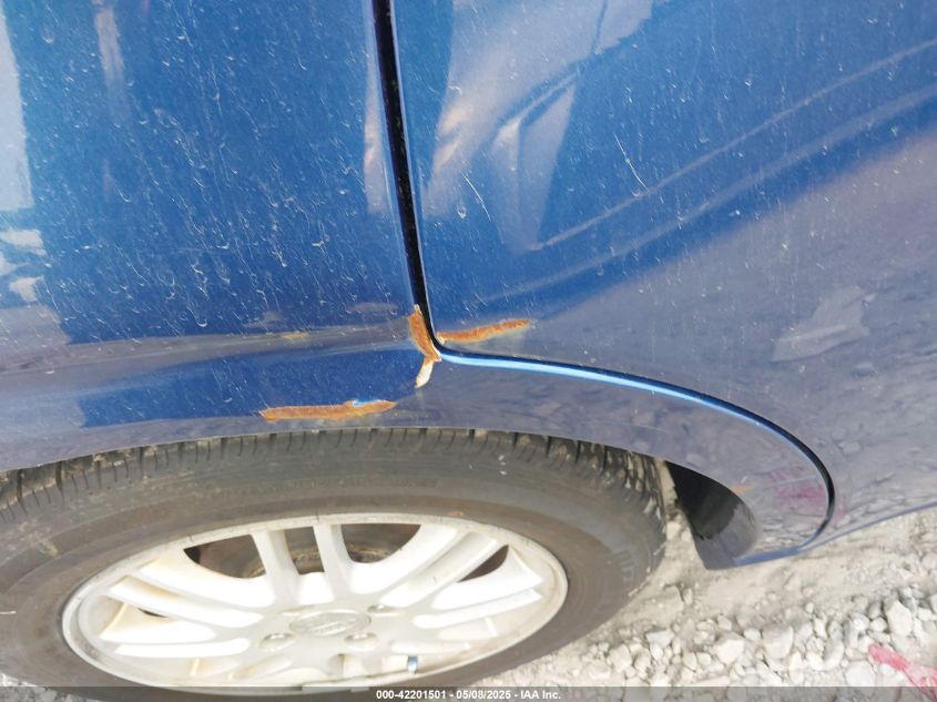 2008 Ford Focus Se/Ses VIN: 1FAHP35N18W122482 Lot: 42201501