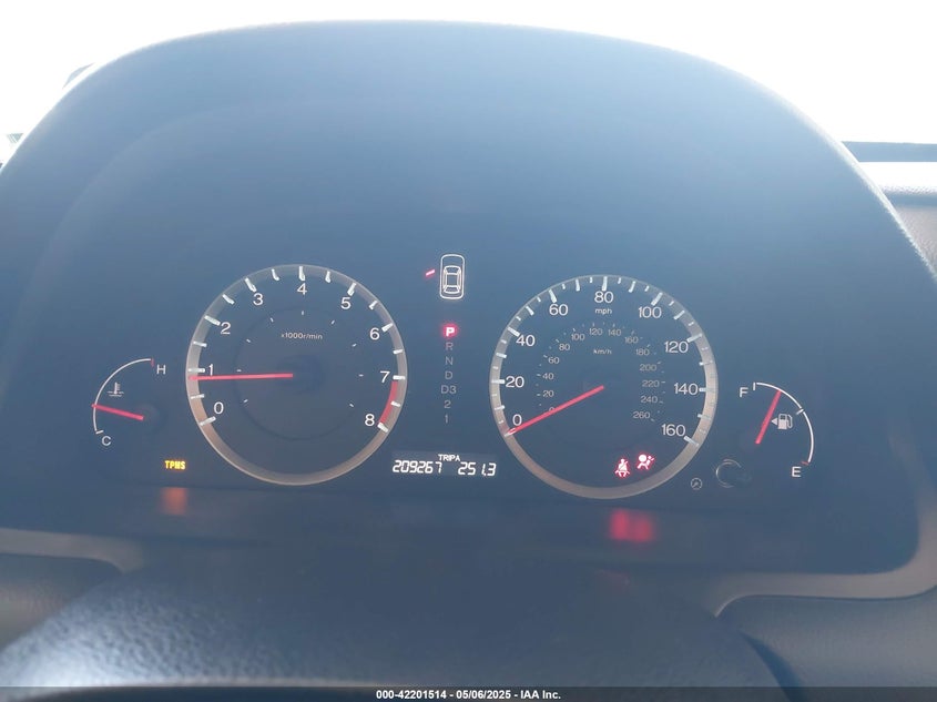 2009 HONDA ACCORD VIN: 1HGCP26799A011659