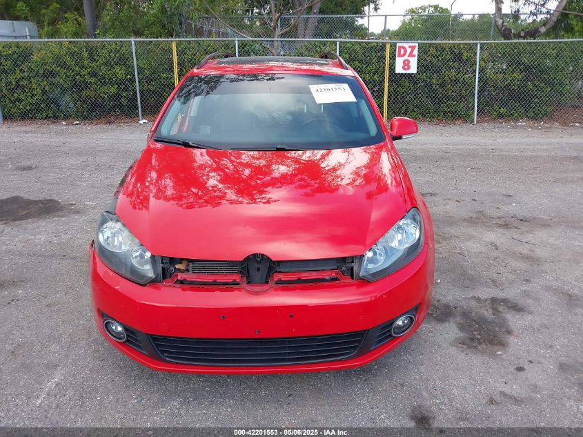 2013 Volkswagen Jetta Sportwagen 2.0L Tdi VIN: 3VWPL7AJ6DM621068 Lot: 42201553