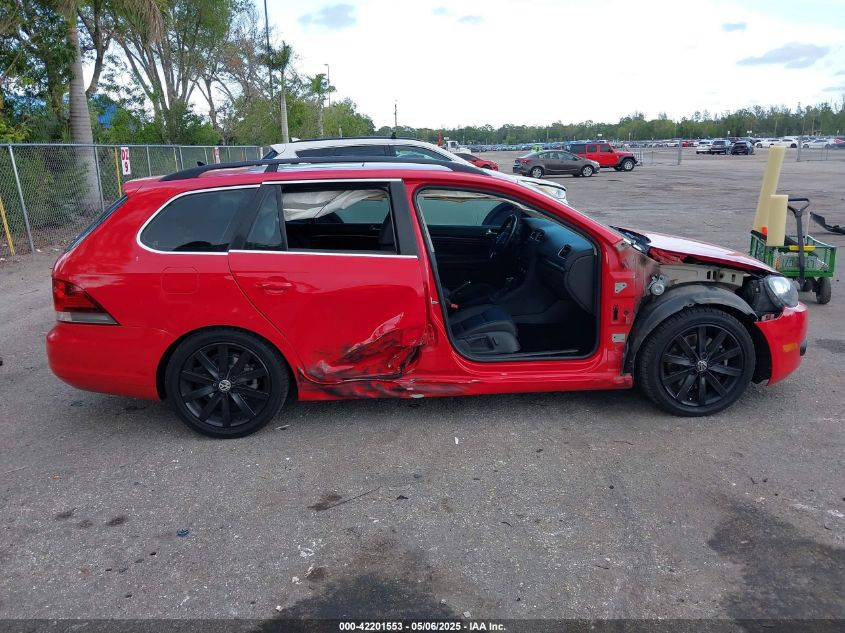 2013 Volkswagen Jetta Sportwagen 2.0L Tdi VIN: 3VWPL7AJ6DM621068 Lot: 42201553