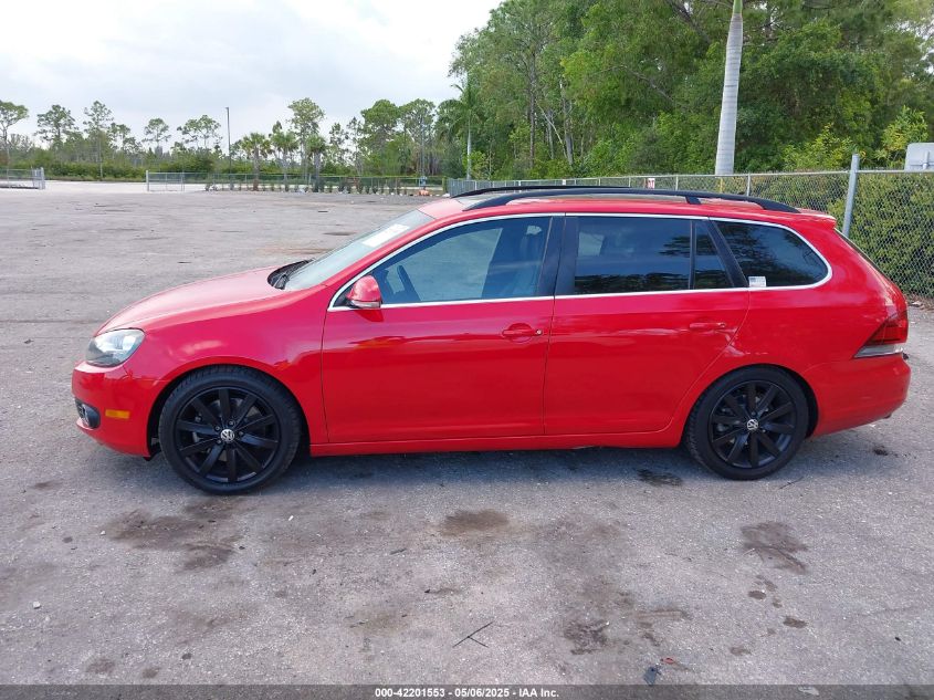 2013 Volkswagen Jetta Sportwagen 2.0L Tdi VIN: 3VWPL7AJ6DM621068 Lot: 42201553