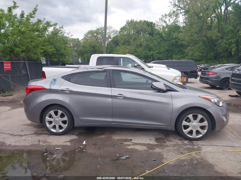 2011 HYUNDAI ELANTRA VIN: KMHDH4AE3BU139543