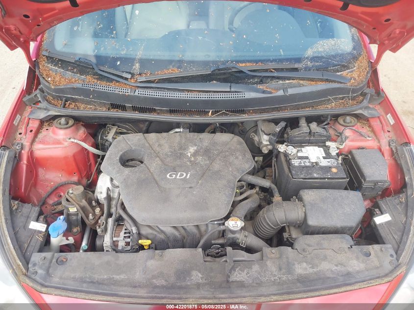 2013 Hyundai Accent Se VIN: KMHCU5AE2DU092294 Lot: 42201875