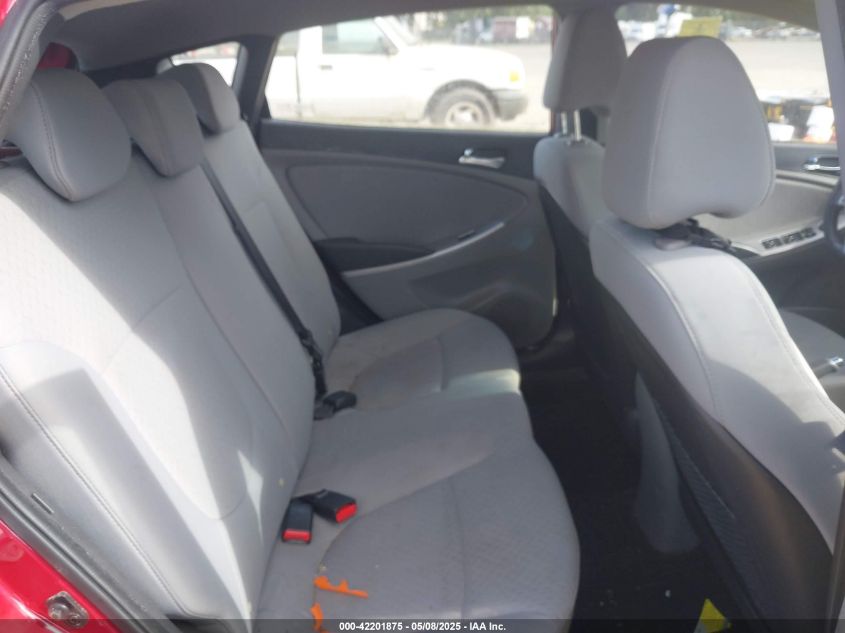 2013 Hyundai Accent Se VIN: KMHCU5AE2DU092294 Lot: 42201875