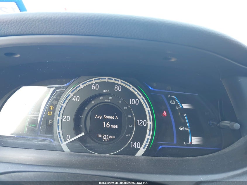 2017 HONDA ACCORD HYBRID VIN: JHMCR6F59HC022242