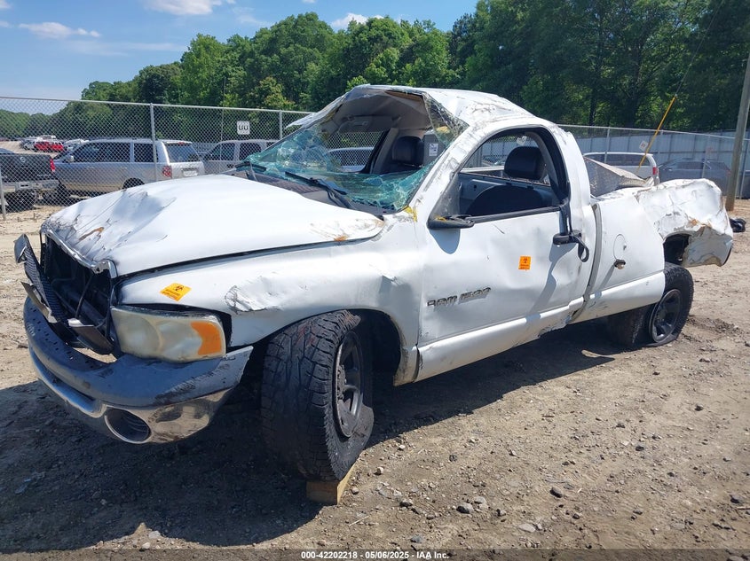 2002 Dodge Ram 1500 St VIN: 1B7HU16Z02J121384 Lot: 42202218