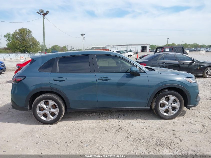 2025 Honda Hr-V Awd Lx VIN: 3CZRZ2H36SM734174 Lot: 42202416