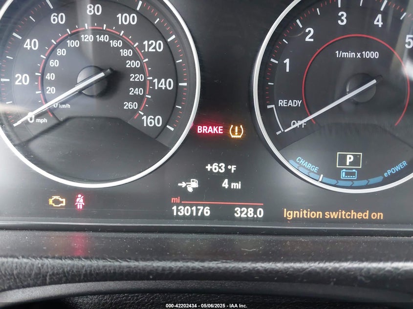 2017 BMW 330E IPERFORMANCE - WBA8E1C31HA156762