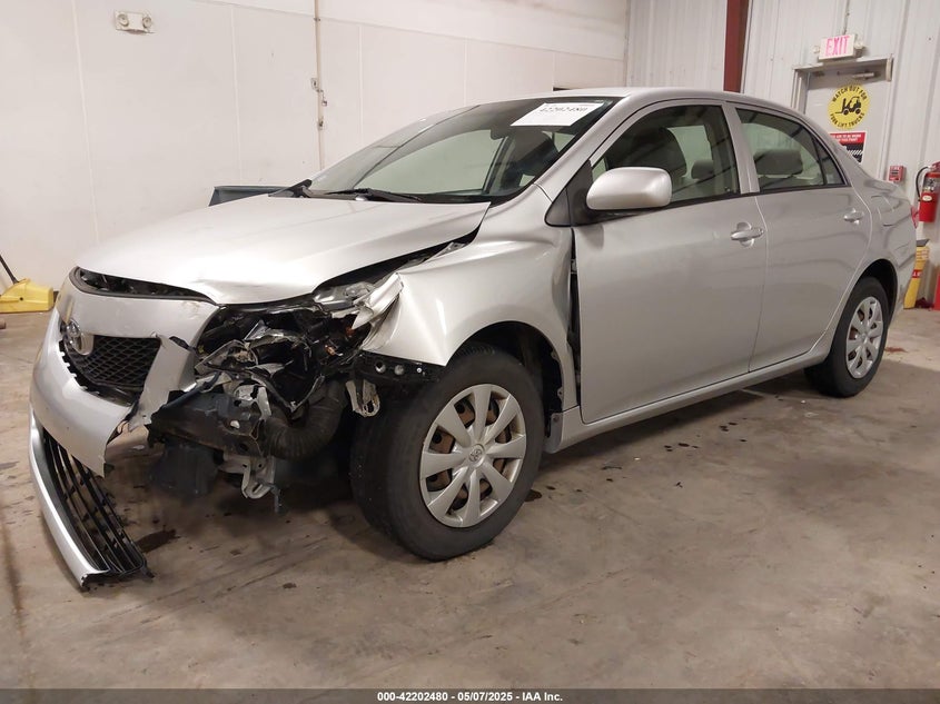 2009 TOYOTA COROLLA VIN: JTDBL40E79J038271