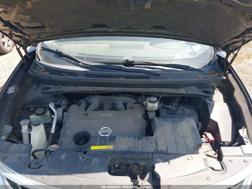 2011 NISSAN MURANO VIN: JN8AZ1MW3BW156312