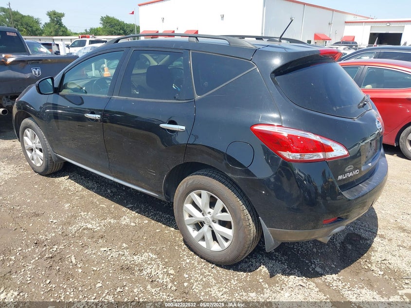 2011 NISSAN MURANO VIN: JN8AZ1MW3BW156312