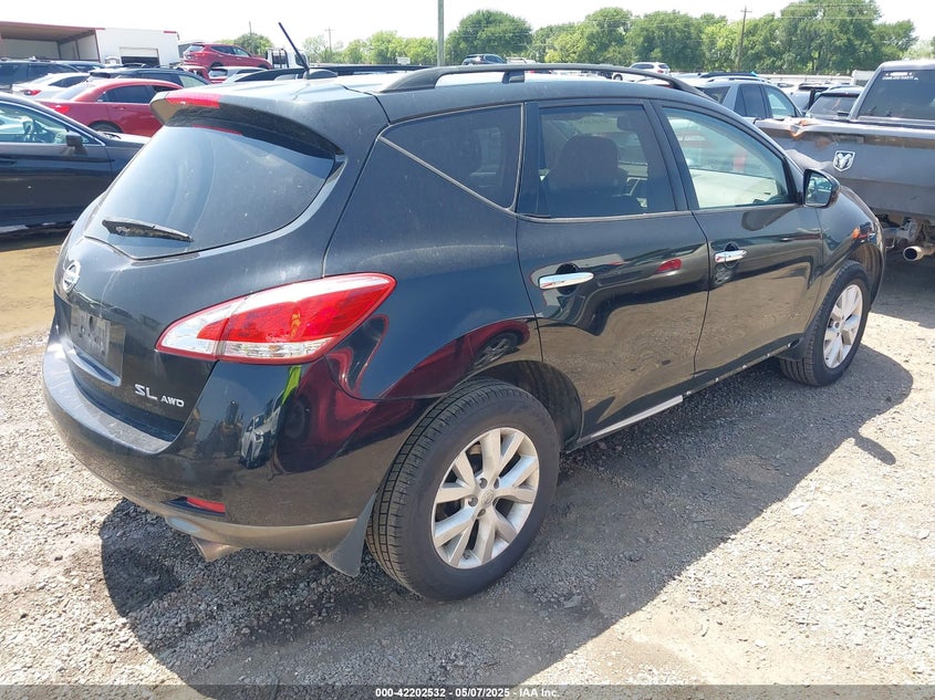 2011 NISSAN MURANO VIN: JN8AZ1MW3BW156312