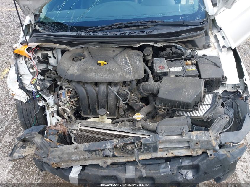 2012 Hyundai Elantra Limited VIN: 5NPDH4AE8CH130966 Lot: 42202590