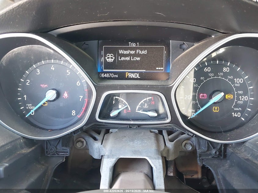 2017 FORD FOCUS VIN: 1FADP3E27HL284980