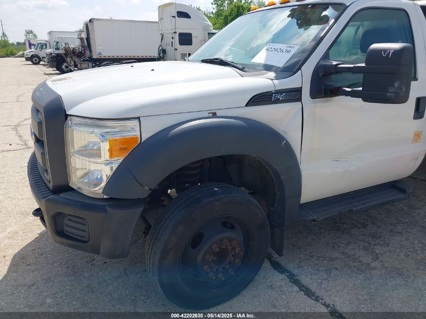 2012 Ford F-450 Chassis Xl VIN: 1FDUF4GY4CEC63971 Lot: 42202630