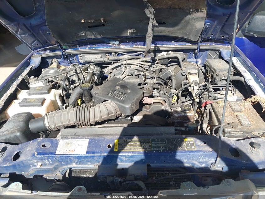 2006 FORD RANGER VIN: 1FTYR15E46PA32792