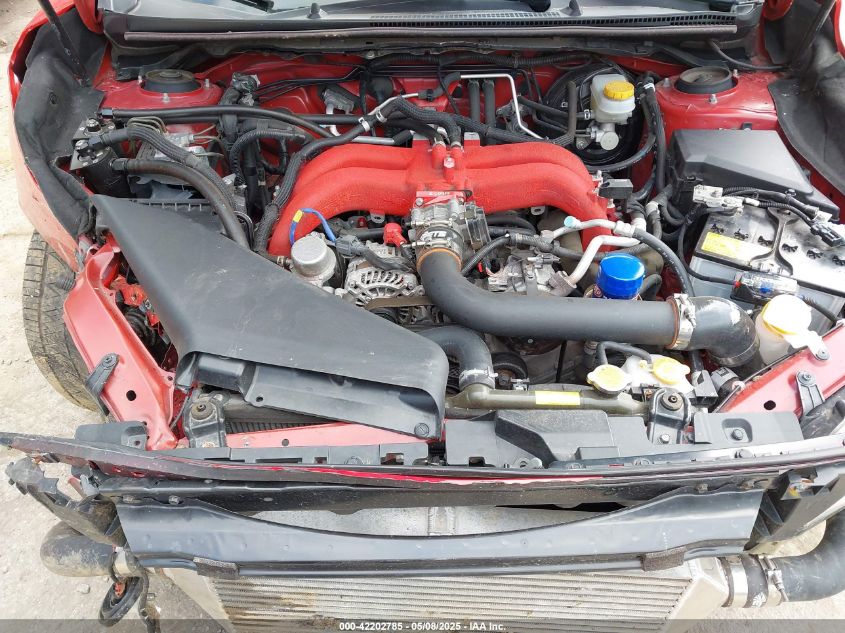 2019 Subaru Wrx VIN: JF1VA1A68K9815580 Lot: 42202785