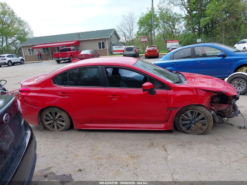 2019 Subaru Wrx VIN: JF1VA1A68K9815580 Lot: 42202785
