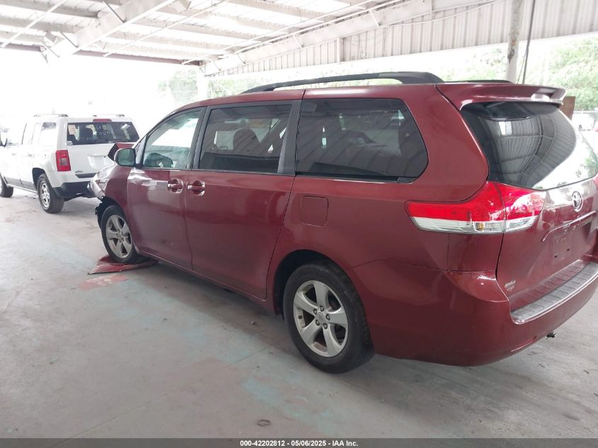 2011 Toyota Sienna Le V6 VIN: 5TDKK3DC2BS048804 Lot: 42202812
