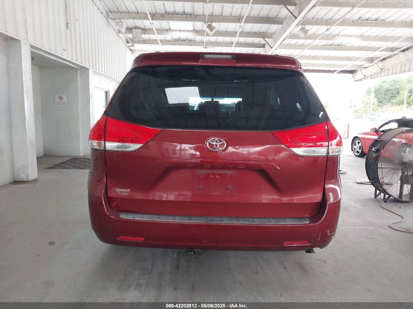 2011 Toyota Sienna Le V6 VIN: 5TDKK3DC2BS048804 Lot: 42202812