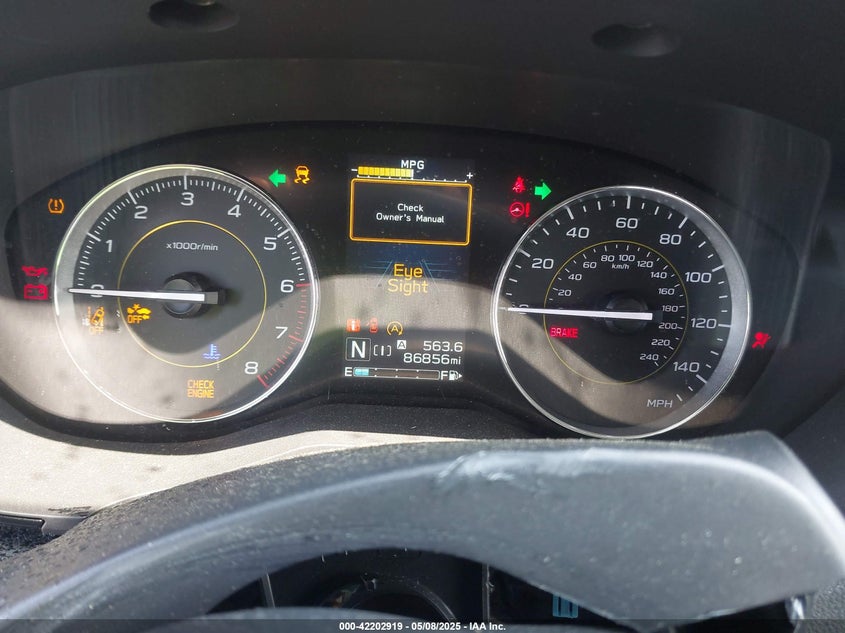 2023 SUBARU CROSSTREK 2.5L H4   N(VIN: JF2GTHSC8PH272319