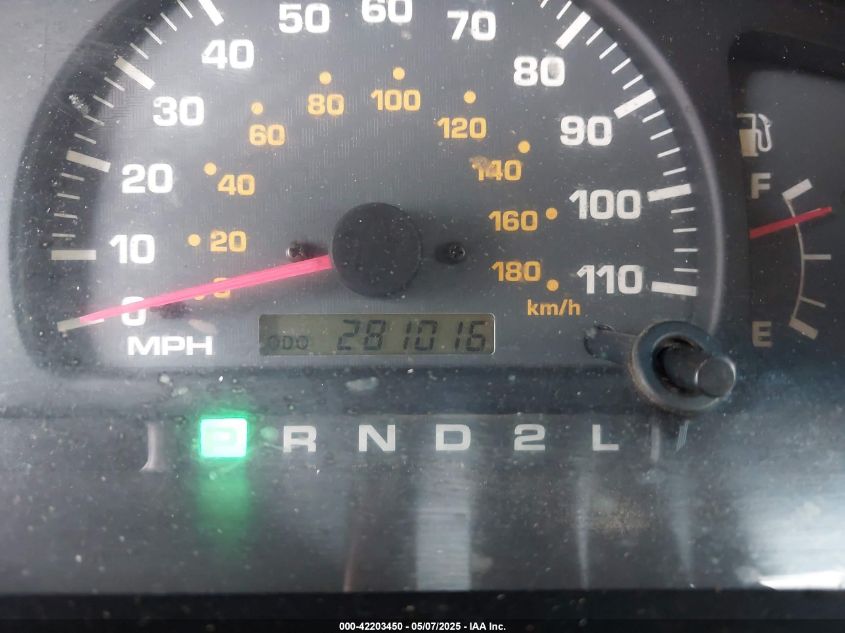 2002 Toyota 4Runner Sr5 V6 VIN: JT3GN86R720227732 Lot: 42203450