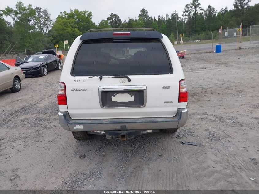 2002 Toyota 4Runner Sr5 V6 VIN: JT3GN86R720227732 Lot: 42203450