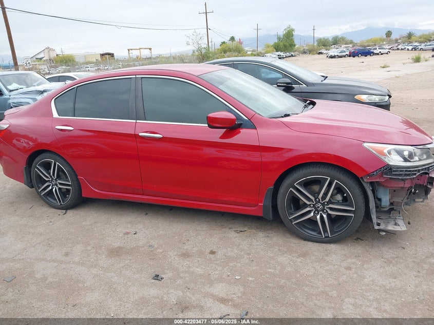 2017 HONDA ACCORD VIN: 1HGCR2F57HA122069