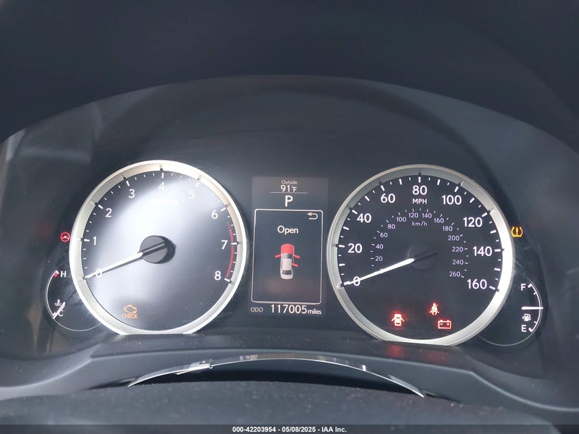 2015 LEXUS IS 250 VIN: JTHBF1D2XF5051654