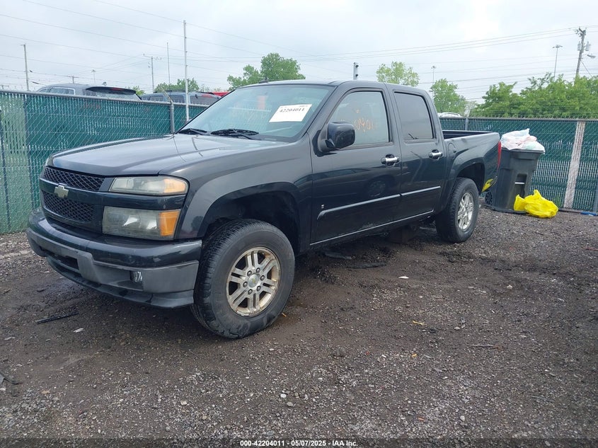 2009 CHEVROLET COLORADO VIN: 1GCDT13E798116087