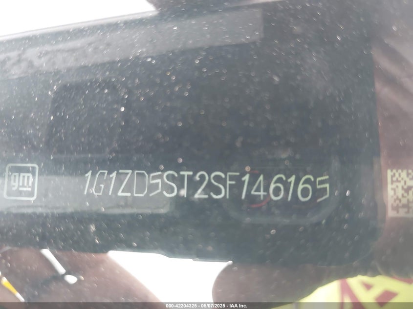 2025 CHEVROLET MALIBU LT - 1G1ZD5ST2SF146165