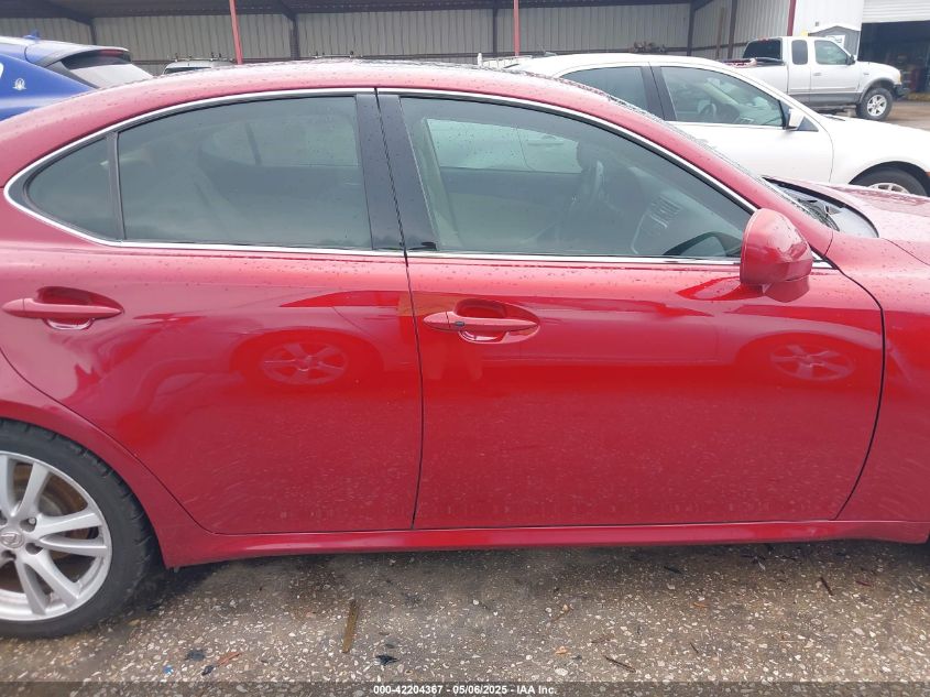 2006 Lexus Is 250 VIN: JTHBK262X65019205 Lot: 42204367