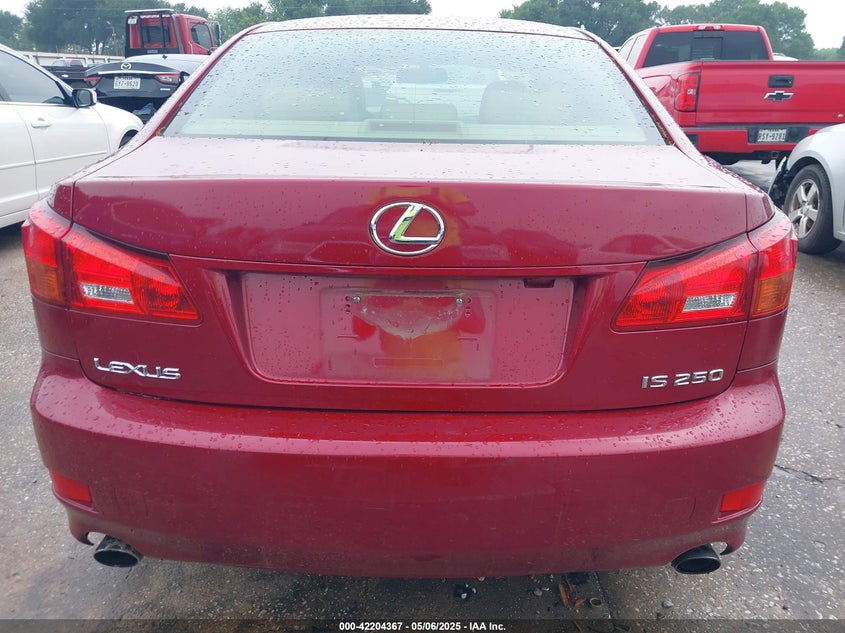 2006 Lexus Is 250 VIN: JTHBK262X65019205 Lot: 42204367
