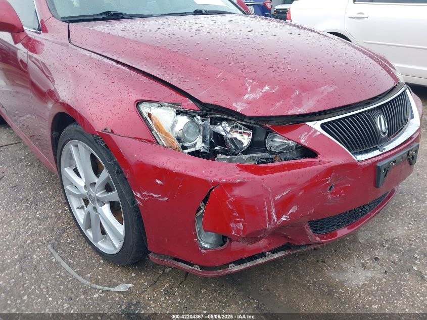 2006 Lexus Is 250 VIN: JTHBK262X65019205 Lot: 42204367