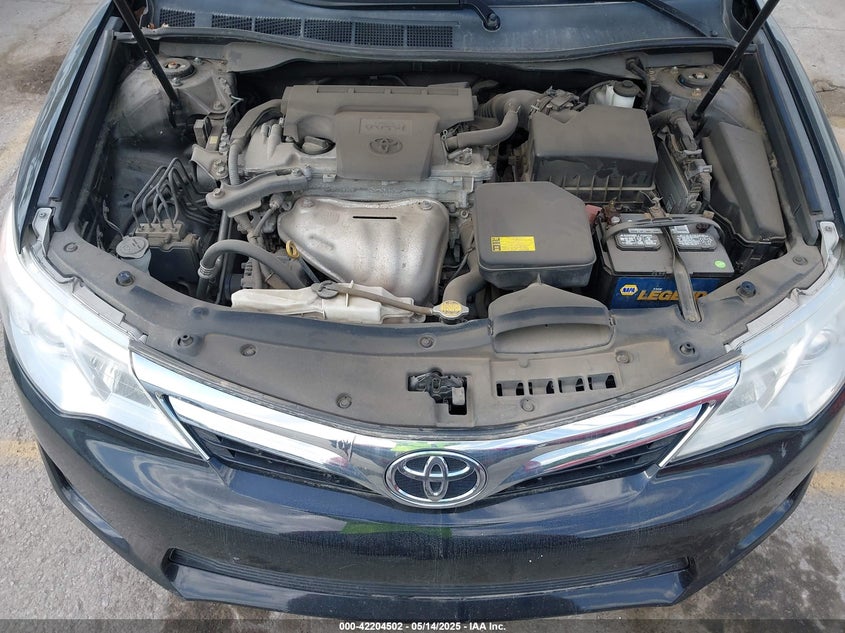 2012 TOYOTA CAMRY VIN: 4T1BF1FK2CU057752