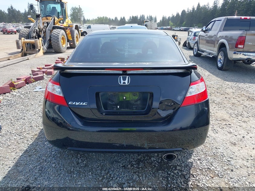 2008 Honda Civic Si VIN: 2HGFG21568H706300 Lot: 42204521