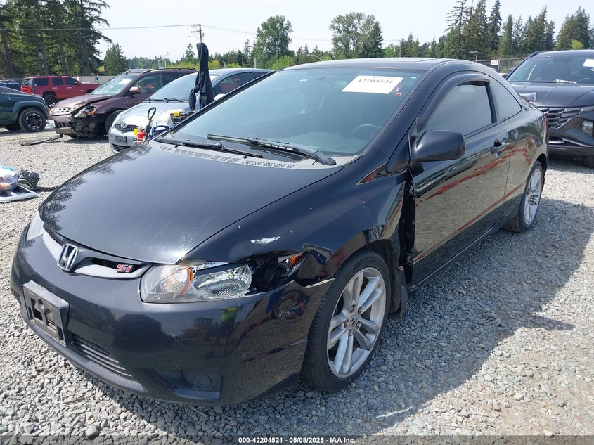 2008 Honda Civic Si VIN: 2HGFG21568H706300 Lot: 42204521