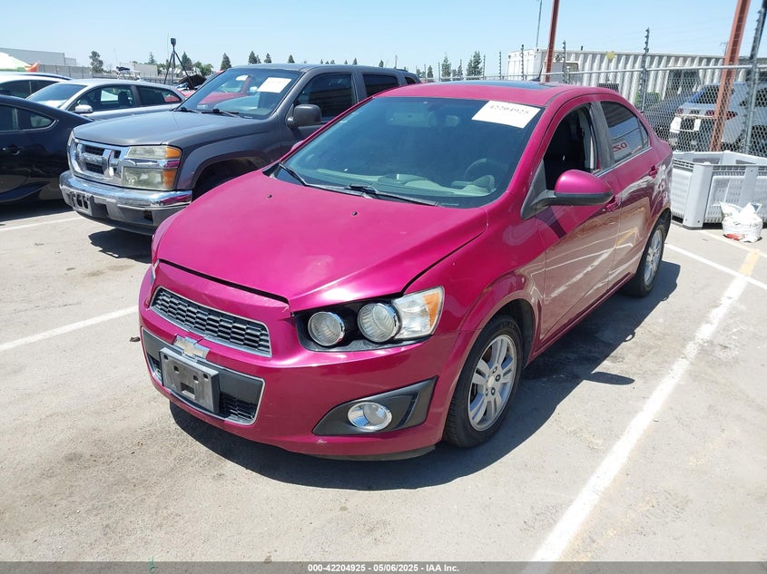 2014 CHEVROLET SONIC VIN: 1G1JC5SH7E4121869