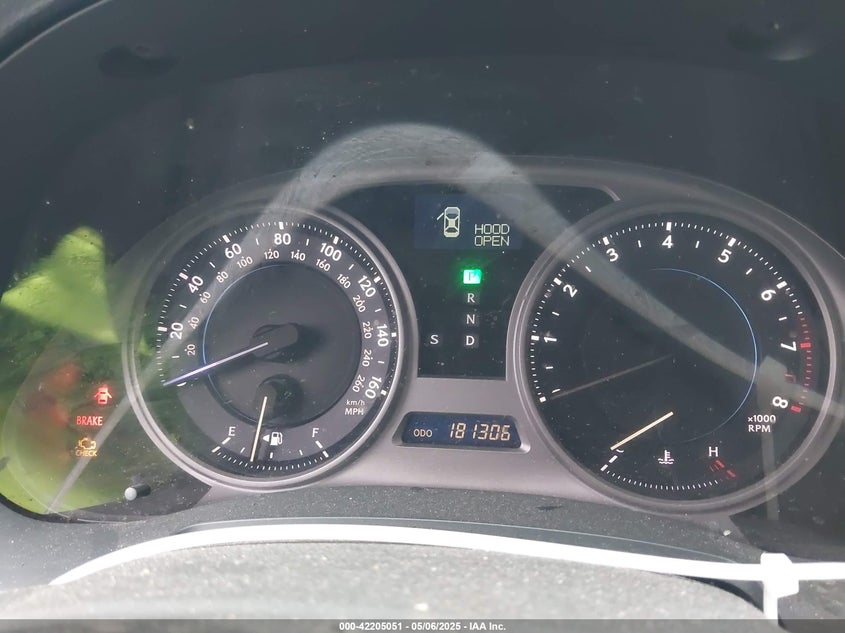 2006 LEXUS IS VIN: JTHBK262965003335
