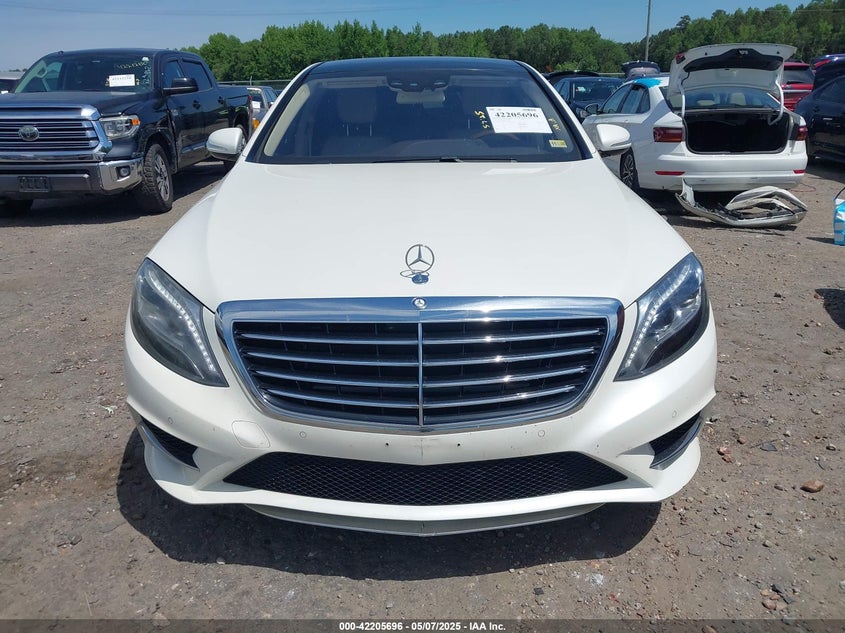 2015 MERCEDES-BENZ S 550 VIN: WDDUG8FB6FA138574